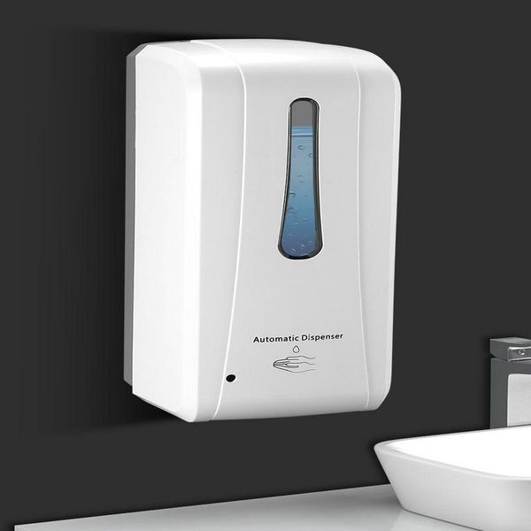 wall mounted liquid hand sanitizer dispenser atomatic sensor soap dispenser smart touchless uchless acohol dispenser 1000ml
wall mounted liquid hand sanitizer dispenser atomatic sensor soap dispenser smart touchless uchless acohol dispenser 1000ml