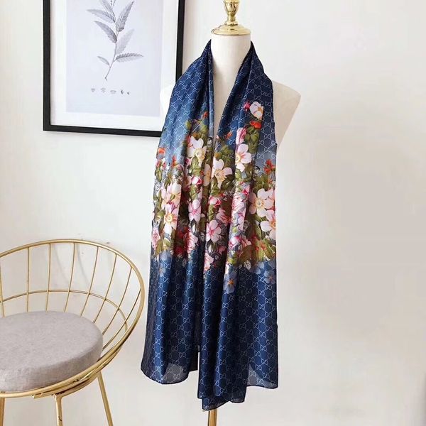 New brand ilk carf for women brand floral ilk carve carf 180x90cm pa hmina infinity carf women hawl 991, Blue;gray
New brand ilk carf for women brand floral ilk carve carf 180x90cm pa hmina infinity carf women hawl 991, Blue;gray