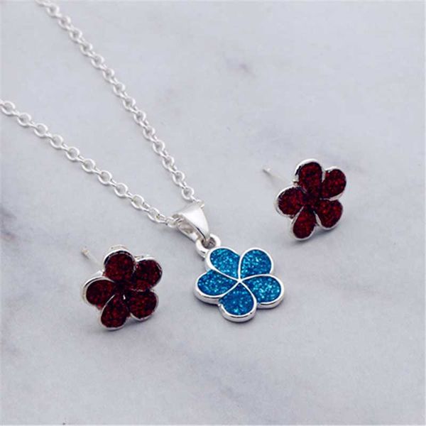 new silver suit earrings earrings pendant temperament female models wild plum opal necklace
new silver suit earrings earrings pendant temperament female models wild plum opal necklace