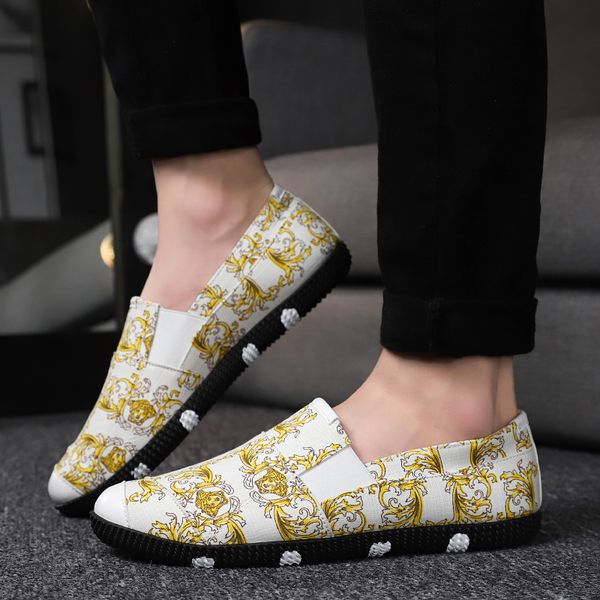 2019 new luxury golden men's casual shoes british style men loafers slip on driving lazy shoes zapatos de hombre, Black
2019 new luxury golden men's casual shoes british style men loafers slip on driving lazy shoes zapatos de hombre, Black