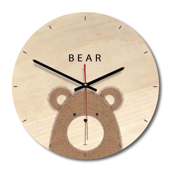 new wooden wall clock european style living room wood printing wall clock creative section c
new wooden wall clock european style living room wood printing wall clock creative section c