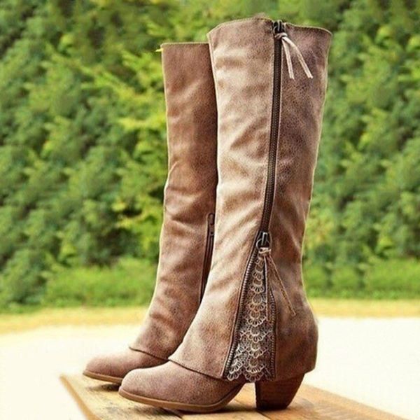 boots women shoes winter knee high boots fold over design lace botas mujer ladies shoes botas mujer invierno 2019, Black
boots women shoes winter knee high boots fold over design lace botas mujer ladies shoes botas mujer invierno 2019, Black