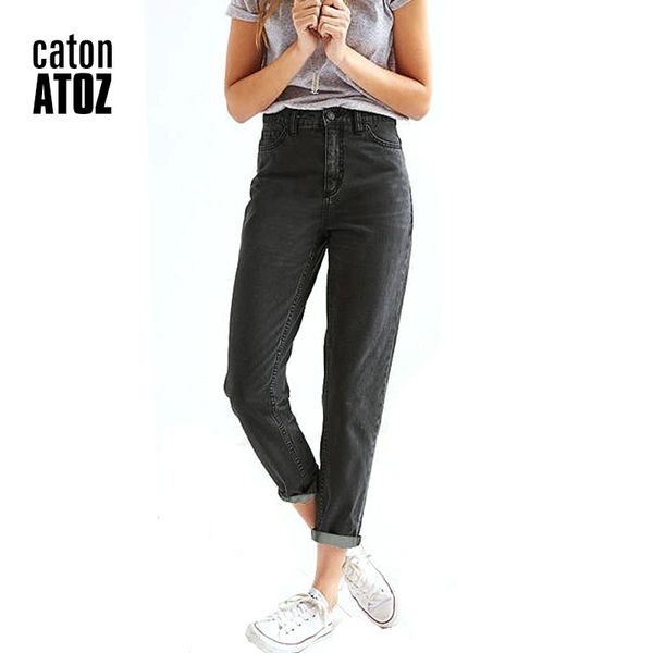 catonatoz 2137 black high waist mom jeans woman vintage boyfriend denim pants jeans for women, Blue
catonatoz 2137 black high waist mom jeans woman vintage boyfriend denim pants jeans for women, Blue