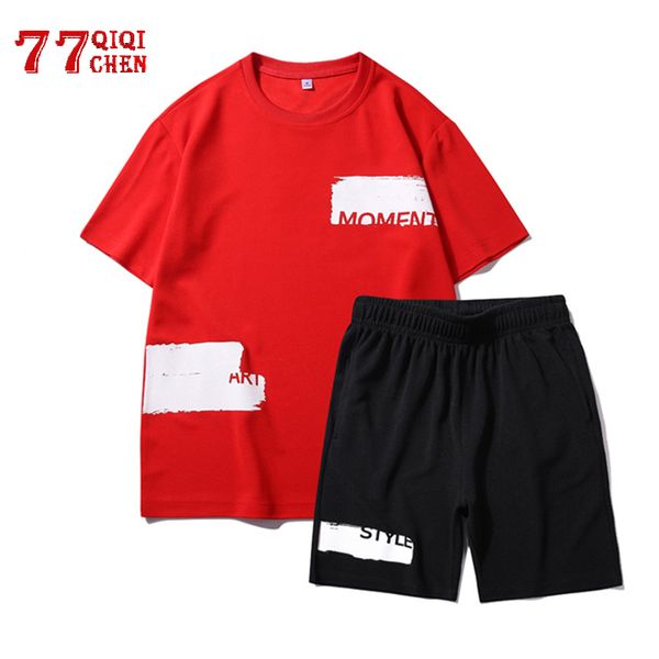sweatsuit мужская tracksuit лето мужчины набор с коротким рукавом футболки hip hop tops + шорты костюм спортивная одежда set мужская одежда, Gray
sweatsuit мужская tracksuit лето мужчины набор с коротким рукавом футболки hip hop tops + шорты костюм спортивная одежда set мужская одежда, Gray