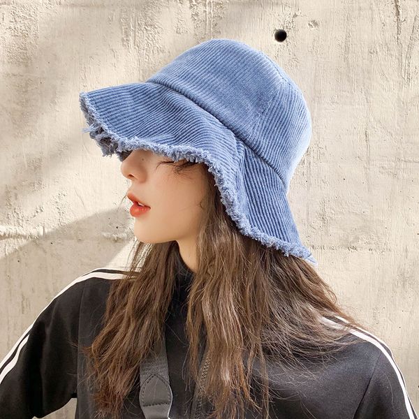 spring summer solid colors corduroy bucket hat warm soft leisure sun fishing cap outdoor travel fishing caps sun protection hats, Blue;gray
spring summer solid colors corduroy bucket hat warm soft leisure sun fishing cap outdoor travel fishing caps sun protection hats, Blue;gray