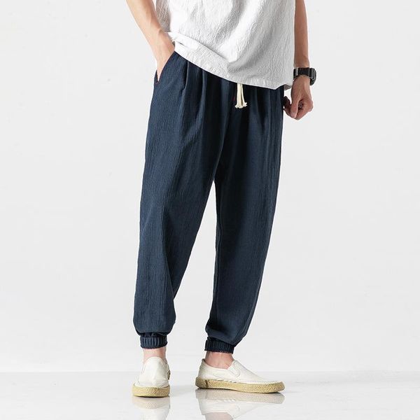 2020 cotton linen casual harem pants men joggers man summer trousers hip hop male chinese style baggy pants clothe, Black
2020 cotton linen casual harem pants men joggers man summer trousers hip hop male chinese style baggy pants clothe, Black
