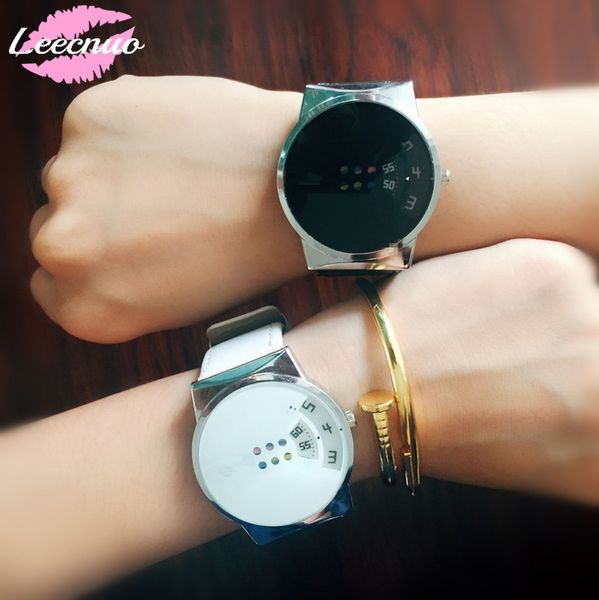 leecnuo couple fashion watch modern creative wristwatch student white-collar favorite watches with leather strap, Slivery;brown
leecnuo couple fashion watch modern creative wristwatch student white-collar favorite watches with leather strap, Slivery;brown