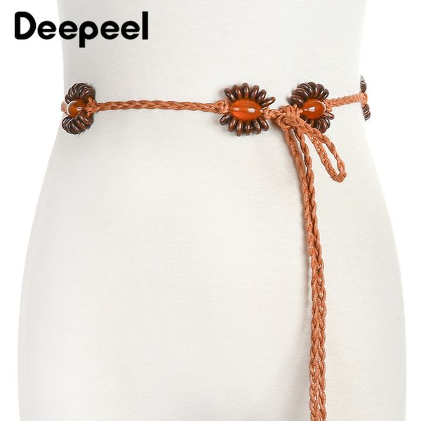 deepeel 1pc 3.2*170cm handmade rope woven wood bead cummerbunds ethnic style waist chain female fashion corset decorative belts, Black;brown
deepeel 1pc 3.2*170cm handmade rope woven wood bead cummerbunds ethnic style waist chain female fashion corset decorative belts, Black;brown