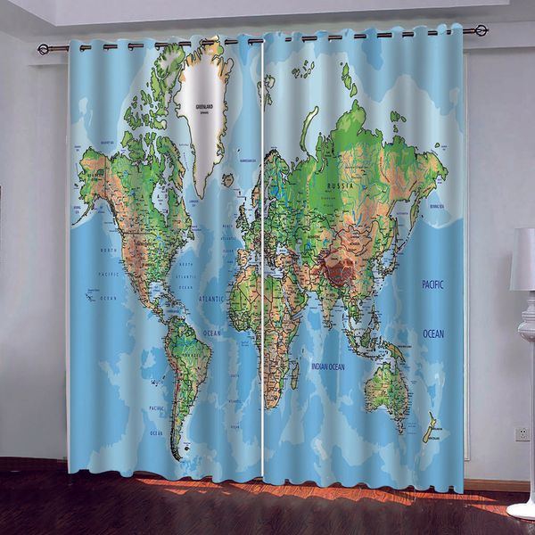 decoration curtains 3d curtains european style retro map design curtains for living room bedroom
decoration curtains 3d curtains european style retro map design curtains for living room bedroom
