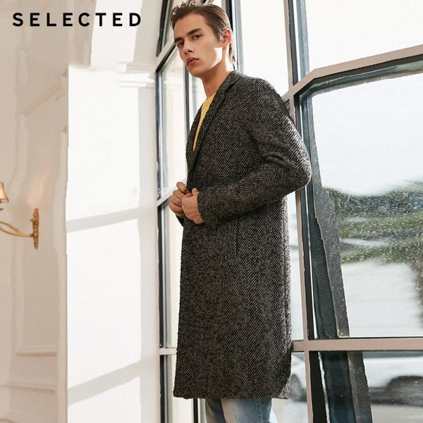 autumn and winter new men's woolen herringbone pattern long woolen coat s |418427528, Black
autumn and winter new men's woolen herringbone pattern long woolen coat s |418427528, Black