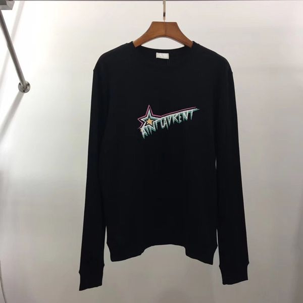 saint laurent звезда бренд мода роскошный дизайнер осень логотип кофты женщины пуловер топ мужчины хип-хоп спортивная одежда куртки tracksui, Black
saint laurent звезда бренд мода роскошный дизайнер осень логотип кофты женщины пуловер топ мужчины хип-хоп спортивная одежда куртки tracksui, Black