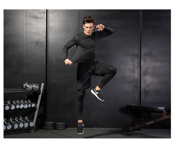 clothing long sleeve wear quick compression shirt long sleeves training tshirt summer fitness clothing solid crossfit, Black;blue
clothing long sleeve wear quick compression shirt long sleeves training tshirt summer fitness clothing solid crossfit, Black;blue