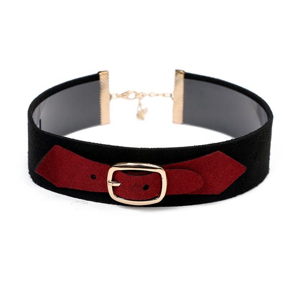 2018 fashion black velvet metal buckle necklace choker collar necklace silver buckle
2018 fashion black velvet metal buckle necklace choker collar necklace silver buckle
