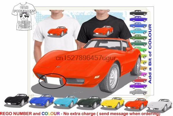 corvette stingray 1979 classic illustrated t-shirt muscle retro sports car, White;black
corvette stingray 1979 classic illustrated t-shirt muscle retro sports car, White;black