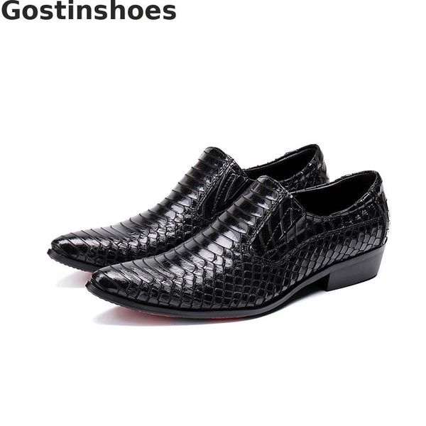 black genuine leather oxford shoes men snakeskin printed fashion casual leather shoes slip-on pointed toe men leisure shoe
black genuine leather oxford shoes men snakeskin printed fashion casual leather shoes slip-on pointed toe men leisure shoe