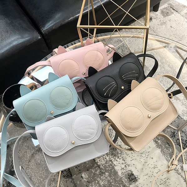 2019 new fashion kitten small square bag high-end quality lady, single shoulder bag, diagonal across the bag cartoon handbag
2019 new fashion kitten small square bag high-end quality lady, single shoulder bag, diagonal across the bag cartoon handbag