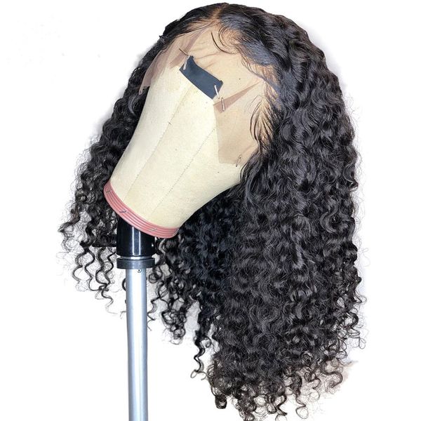 360 глубоких вьющихся париков с детскими волосами 100% бразильские волосы вригин предварительно выщипали 13x6 вьющихся париков для чернокожи, Black;brown 
360 глубоких вьющихся париков с детскими волосами 100% бразильские волосы вригин предварительно выщипали 13x6 вьющихся париков для чернокожи, Black;brown