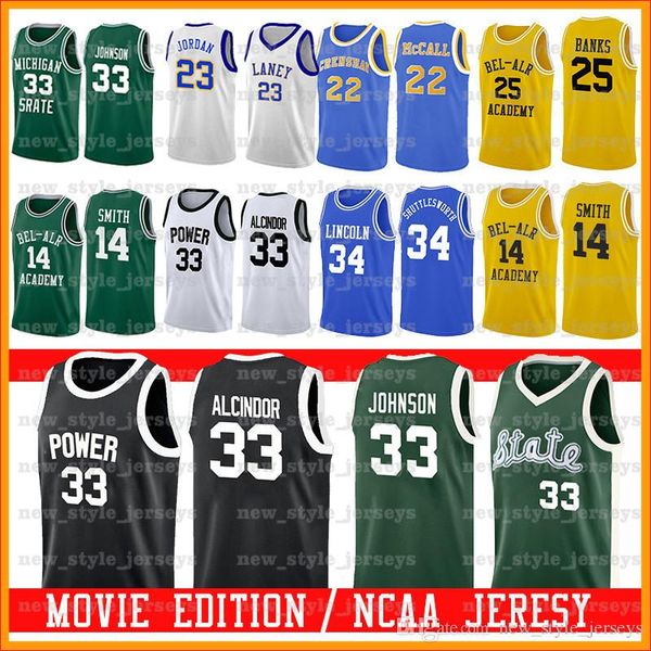 bel-air academy movie jersey 25 carlton banks 14 will smith laney michael michigan state spartans 33 earvin johnson college basketball z1, Black
bel-air academy movie jersey 25 carlton banks 14 will smith laney michael michigan state spartans 33 earvin johnson college basketball z1, Black
