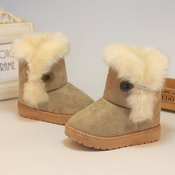 new children snow boots warm thick plush kids rubber boots suede fur girls baby winter shoes size 21-35, Black;grey
new children snow boots warm thick plush kids rubber boots suede fur girls baby winter shoes size 21-35, Black;grey