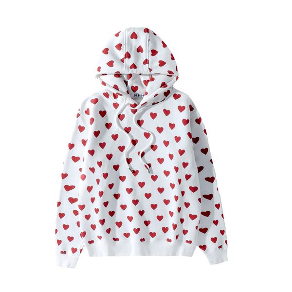 2019 autumn new fashion sweatshirt hearts print white hooded sweater mens womens designer hoodie jacket pullover plus size s-2xl, Black
2019 autumn new fashion sweatshirt hearts print white hooded sweater mens womens designer hoodie jacket pullover plus size s-2xl, Black