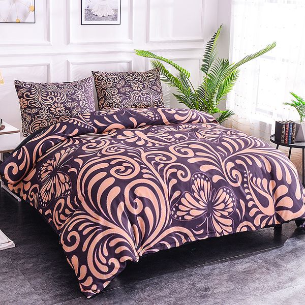 kunq bedding set bed sheet duvet cover pillow case 3d digital printing flowers and butterfly l bedding home textiles
kunq bedding set bed sheet duvet cover pillow case 3d digital printing flowers and butterfly l bedding home textiles