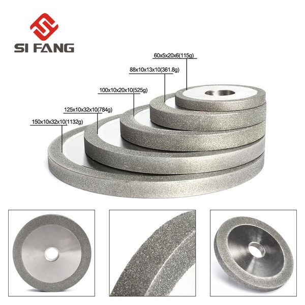 3/4/5/6inch electroplated flat diamond grinding wheel for metal milling diamond disc sharpening accessories 100/150/180#
3/4/5/6inch electroplated flat diamond grinding wheel for metal milling diamond disc sharpening accessories 100/150/180#
