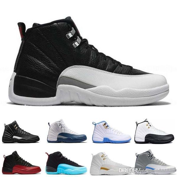 2018 basketball 12 12s mens playoffs taxi the master flu game gym red white wolf grey university french blue sport sneakers us 8-13
2018 basketball 12 12s mens playoffs taxi the master flu game gym red white wolf grey university french blue sport sneakers us 8-13