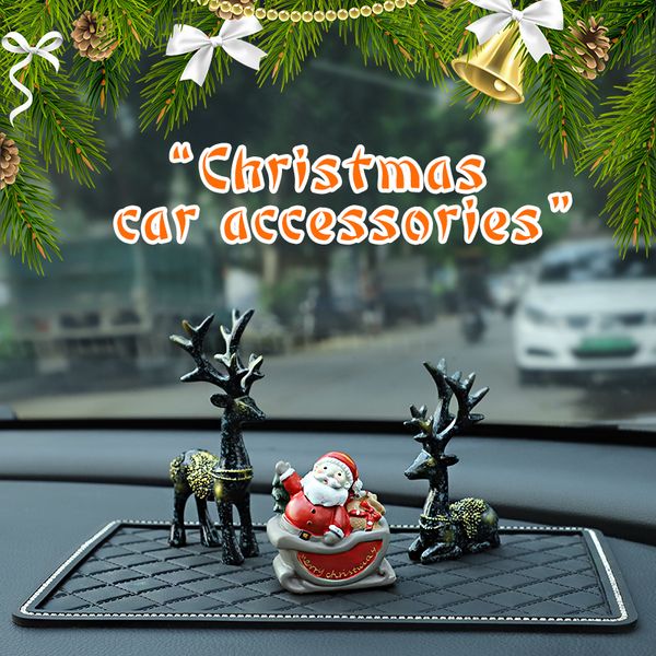 christmas car dashboard resin ornament creative interesting multiple combinations decoration cartoon santa claus / elk
christmas car dashboard resin ornament creative interesting multiple combinations decoration cartoon santa claus / elk