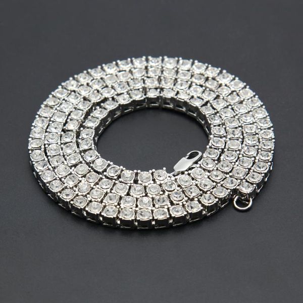 1 row tennis chain hiphop bling bling iced out 5mm necklaces silver color men chain fashion jewelry rose gold black
1 row tennis chain hiphop bling bling iced out 5mm necklaces silver color men chain fashion jewelry rose gold black