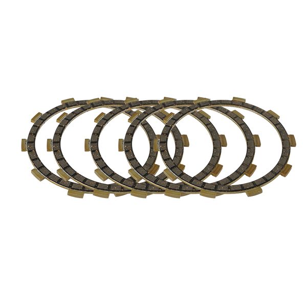 set of 5 pcs motorcycle clutch friction discs 4mm thick replacement for as2 at1 125 at1m motorcross cs3 200 ct1 175 dt100
set of 5 pcs motorcycle clutch friction discs 4mm thick replacement for as2 at1 125 at1m motorcross cs3 200 ct1 175 dt100