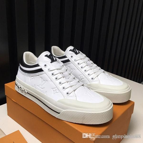fashion men designer shoes luxury low help casual tennis shoes printed leather classic basketball gym shoes with original box, Black
fashion men designer shoes luxury low help casual tennis shoes printed leather classic basketball gym shoes with original box, Black