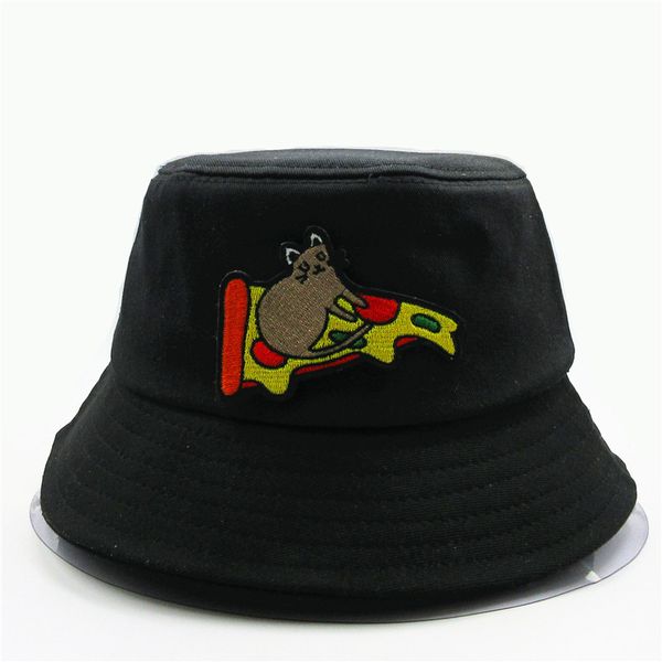 ldslyjr cartoon pizza embroidery cotton bucket hat fisherman hat outdoor travel sun cap hats for men and women 107
ldslyjr cartoon pizza embroidery cotton bucket hat fisherman hat outdoor travel sun cap hats for men and women 107