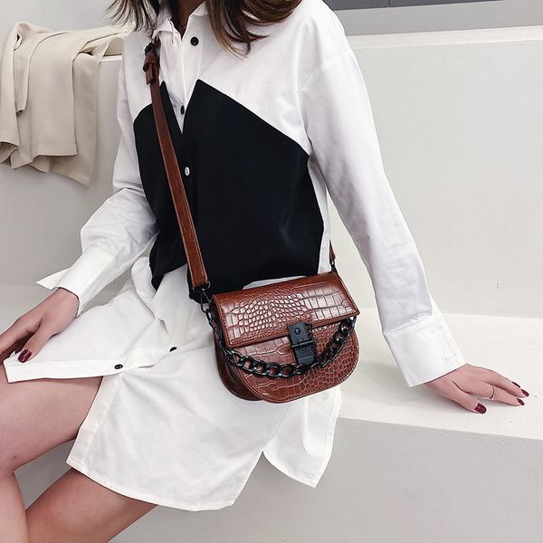 crocodile leather messenger bag women's shoulder bag women's pu leather saddle handbag
crocodile leather messenger bag women's shoulder bag women's pu leather saddle handbag