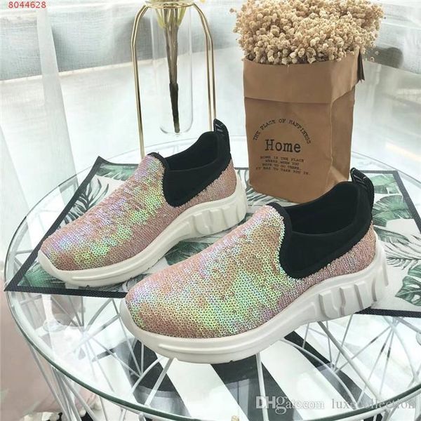 female flat bottom heighten leather sequin low help thick bottom recreational board shoe round head,with shoe box packaging, Black
female flat bottom heighten leather sequin low help thick bottom recreational board shoe round head,with shoe box packaging, Black