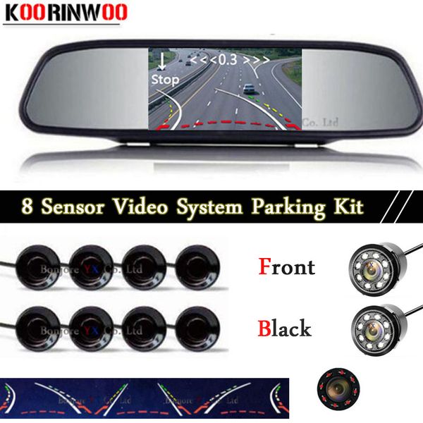koorinwoo 2019 car parktronic dynamic trajectory front car rear view camera mirror monitor parking sensors 8 probes buzzer
koorinwoo 2019 car parktronic dynamic trajectory front car rear view camera mirror monitor parking sensors 8 probes buzzer