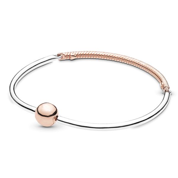 qandocci 925 sterling silver moments three-link rose bangle bracelet fits for original bracelets jewelry making, Black
qandocci 925 sterling silver moments three-link rose bangle bracelet fits for original bracelets jewelry making, Black