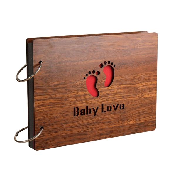 new 8 inch redwood cover handmade loose-leaf pasted p 30 pages personalized p (feet baby
new 8 inch redwood cover handmade loose-leaf pasted p 30 pages personalized p (feet baby