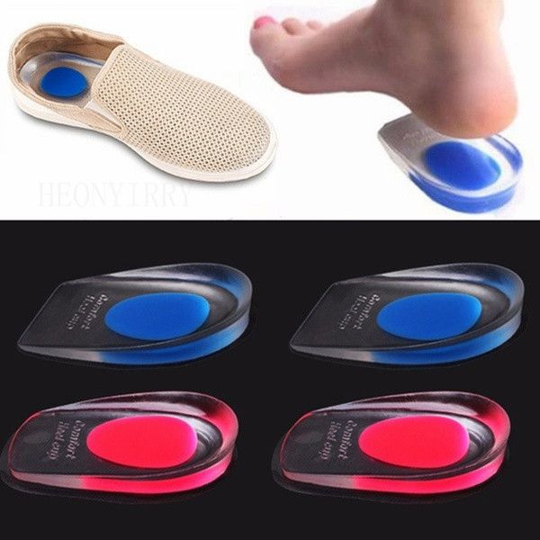 1 pairs pu gel invisible heel pads elastic foot pain insoles relief protectors heel cups pads cushion foot care
1 pairs pu gel invisible heel pads elastic foot pain insoles relief protectors heel cups pads cushion foot care