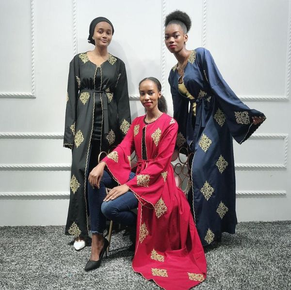 women embroidery dubai cardigan abaya kimono muslim hijab dress islamic clothing caftan marocain qatar kleding robe musulman, Red
women embroidery dubai cardigan abaya kimono muslim hijab dress islamic clothing caftan marocain qatar kleding robe musulman, Red