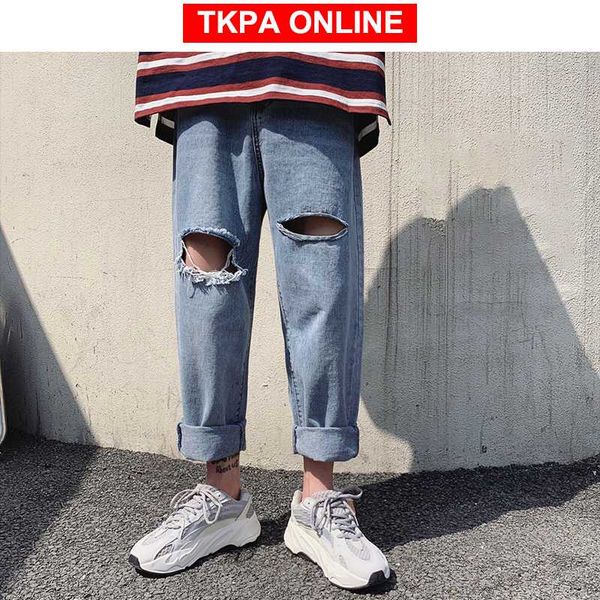 разорванные джинсы для мужчин лето streetwear 2020 мужские проблемные гарем брюки голубые джинсы одежда punk джинсовые брюки, Blue
разорванные джинсы для мужчин лето streetwear 2020 мужские проблемные гарем брюки голубые джинсы одежда punk джинсовые брюки, Blue