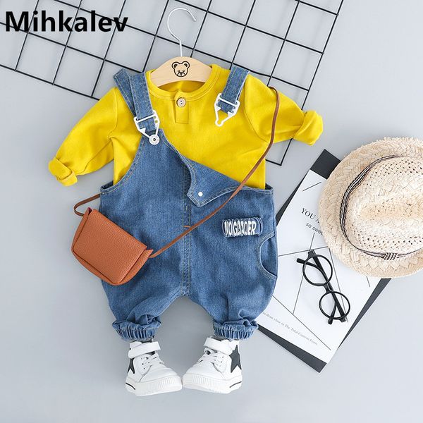 михкалев baby boy одежда осень 2018 детская одежда девушки комплект одежды футболка + джинсовые брюки малыш мальчики 2 шт. спортивный костюм, White
михкалев baby boy одежда осень 2018 детская одежда девушки комплект одежды футболка + джинсовые брюки малыш мальчики 2 шт. спортивный костюм, White