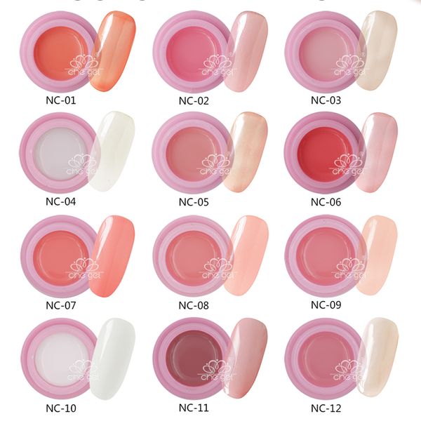3g 12 colors natural smooth white nude sub-translucent che gel uv led soak off nail art gel diy manicure set
3g 12 colors natural smooth white nude sub-translucent che gel uv led soak off nail art gel diy manicure set