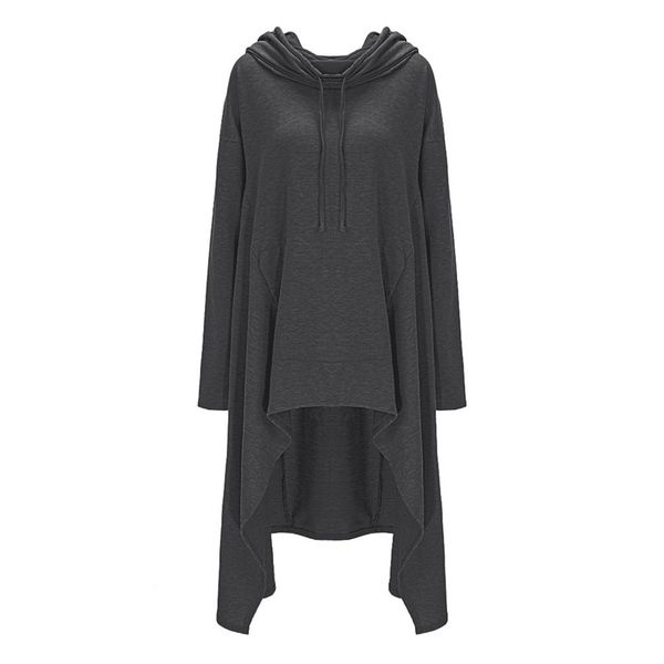 women autumn new fashion long asymmetric casual hoodie solid multi color long sleeve long sleeve drawstring hooded plus size sweatshirt, Black
women autumn new fashion long asymmetric casual hoodie solid multi color long sleeve long sleeve drawstring hooded plus size sweatshirt, Black