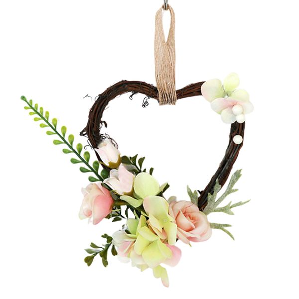 wreath rattan wall party hanging garland european style wedding ornament l artificial rose with rope festive home decoration
wreath rattan wall party hanging garland european style wedding ornament l artificial rose with rope festive home decoration