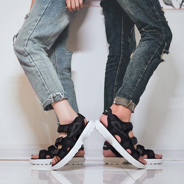 2018 summer new beach shoes burst thick bottom women's sandals women's shoes fashion couple factory wholesale comfortable shoes, Black
2018 summer new beach shoes burst thick bottom women's sandals women's shoes fashion couple factory wholesale comfortable shoes, Black