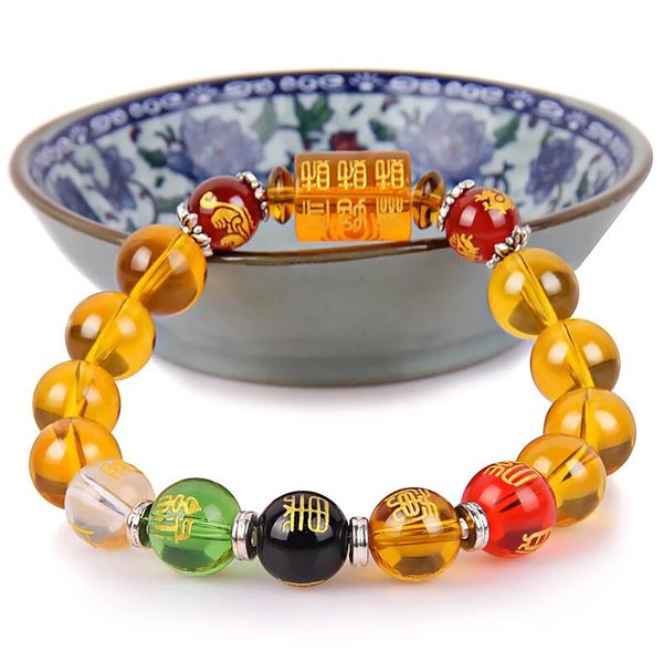 2020 new ms five road mammon red-black-white-green-yellow color bracelet artificial crystal man and women jewelry
2020 new ms five road mammon red-black-white-green-yellow color bracelet artificial crystal man and women jewelry