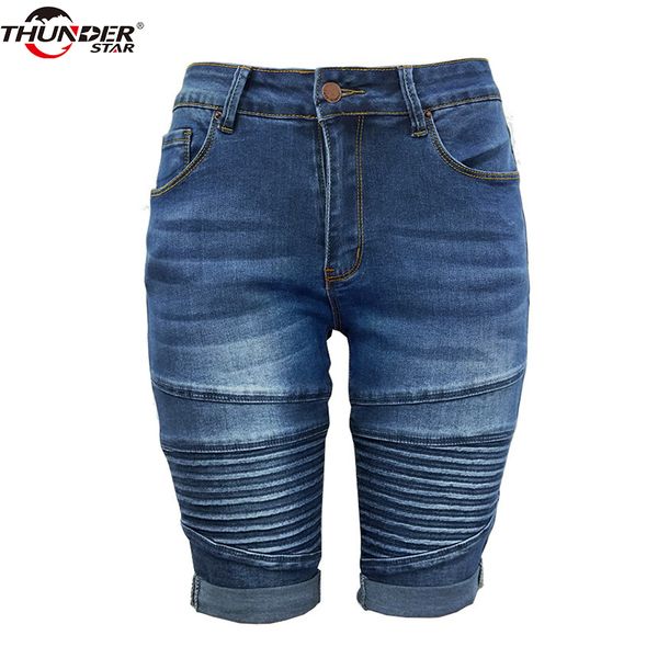 women's jeans skinny capris women middle rise elastic denim shorts female summer knee length curvy bermuda stretch short pants, Blue
women's jeans skinny capris women middle rise elastic denim shorts female summer knee length curvy bermuda stretch short pants, Blue