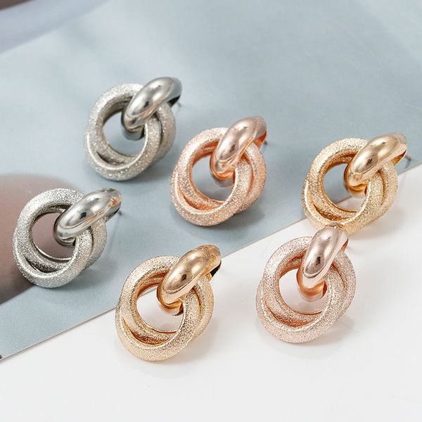 flashbuy 3 color gold design alloy earrings for women twist geometric exaggeration earrings style fashion jewelry accessories, Silver
flashbuy 3 color gold design alloy earrings for women twist geometric exaggeration earrings style fashion jewelry accessories, Silver