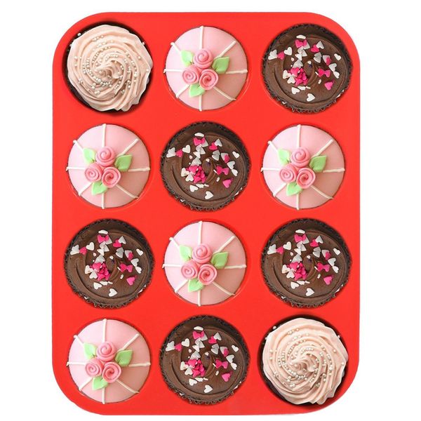 12 cup silicone muffin cupcake baking pan non stick dishwasher microwave safe tools kitchen baking scraper 1pc
12 cup silicone muffin cupcake baking pan non stick dishwasher microwave safe tools kitchen baking scraper 1pc