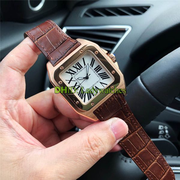 luxury watch w20108y1 mens designer watches square 39mm rose gold 316l steel case automatic wristwatch brown leather strap montre de luxe, Slivery;brown
luxury watch w20108y1 mens designer watches square 39mm rose gold 316l steel case automatic wristwatch brown leather strap montre de luxe, Slivery;brown